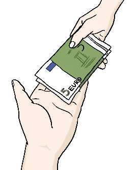 Zusätzlich bekommen Sie im Fall einer Zusage auch einen Teil von den Kosten für die Reise.