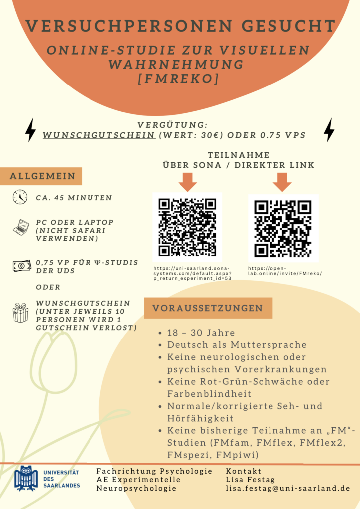 Teilnehmende für Online-Studie gesucht