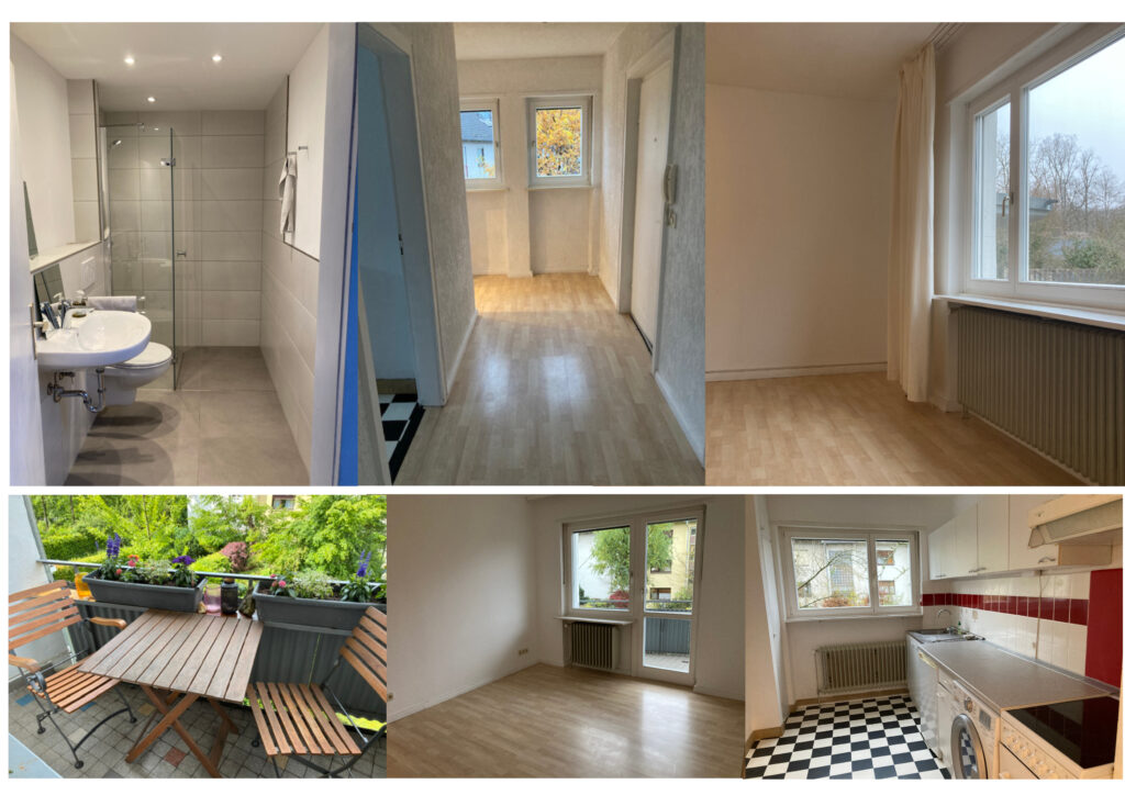 Helle 2ZKB mit Balkon, Saarbrücken Am Homburg