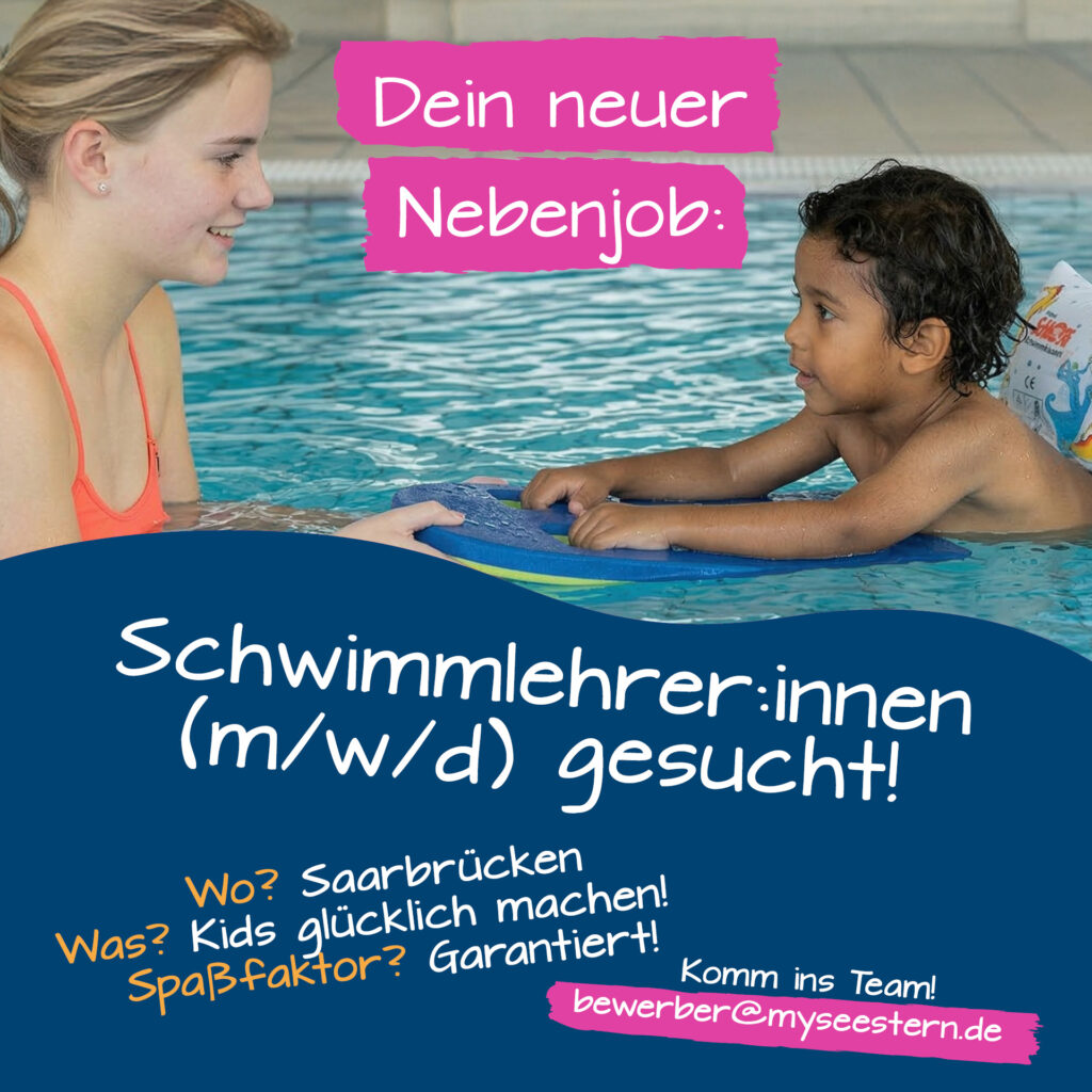 Schwimmlehrer:in (m/w/d) – Minijob in Saarbrücken