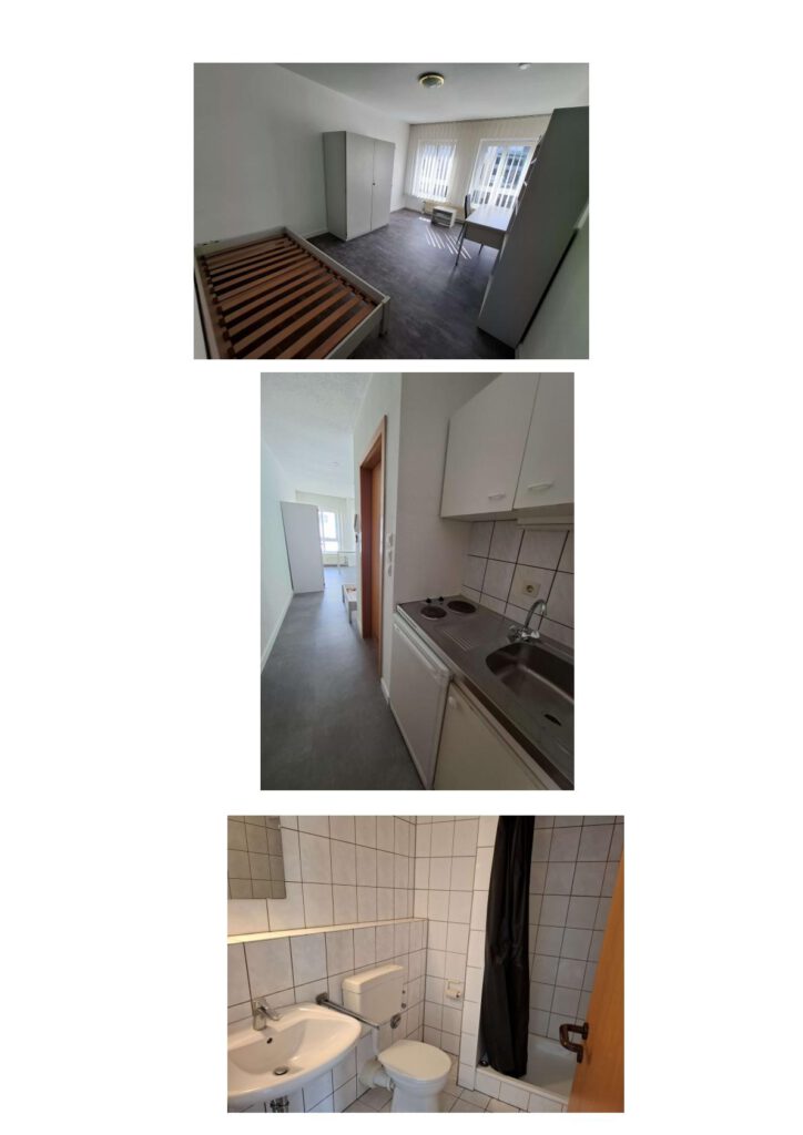 1 Zimmer Studentenappartement möbliert zu vermieten