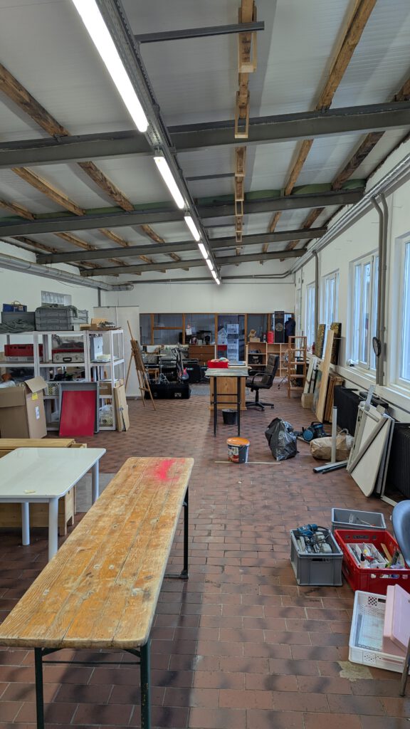 Co-Working Platz in Gemeinschaftsatelier