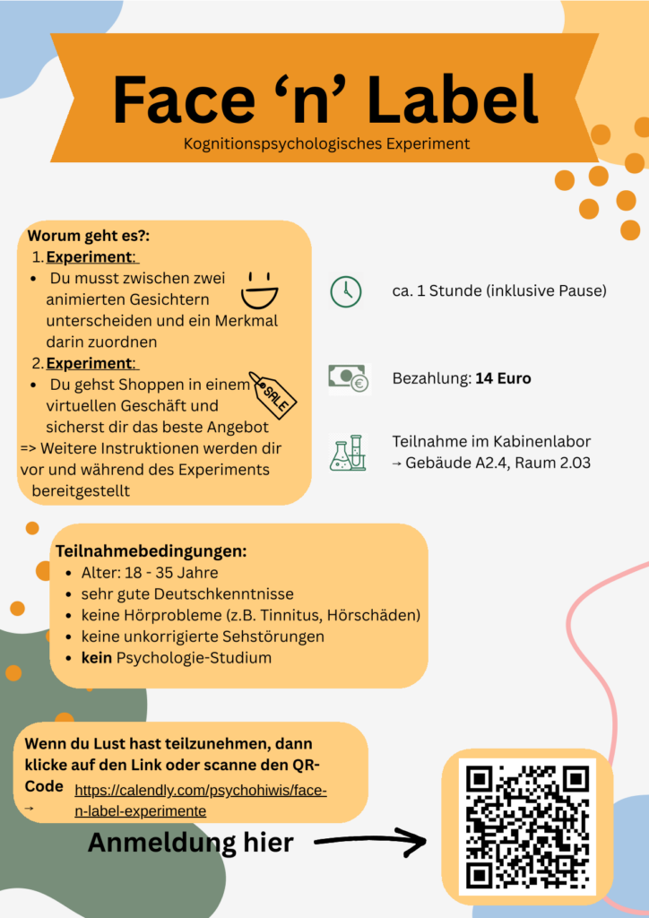 Verdine 14€ bei der Face ’n‘ Label-Studie