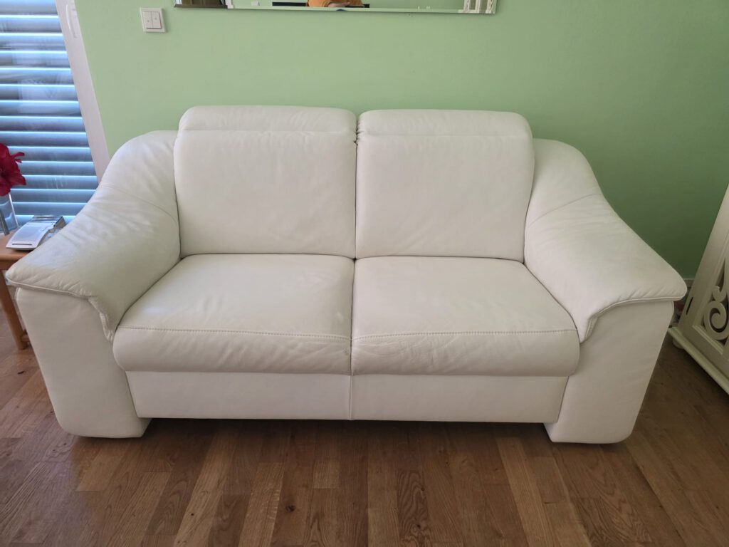 hochwertiges Ledersofa